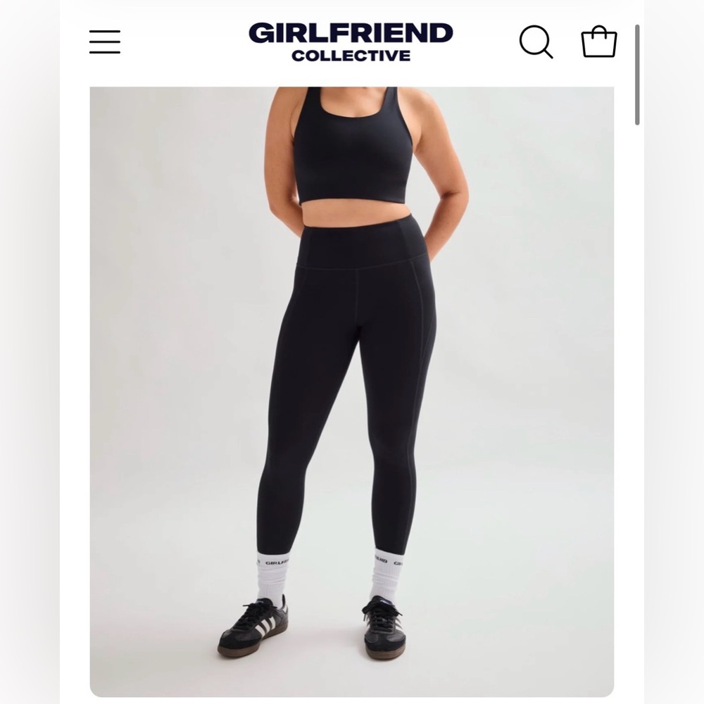 4 PAIRS Girlfriend Collective Compressive Legging Bundle